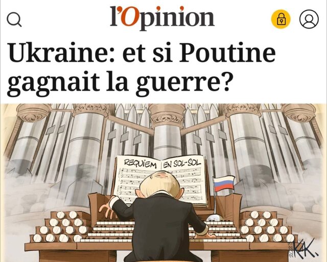 روزنامه فرانسوی: زلنسکی باید به دنبال راه‌حل سیاسی با کرملین باشد