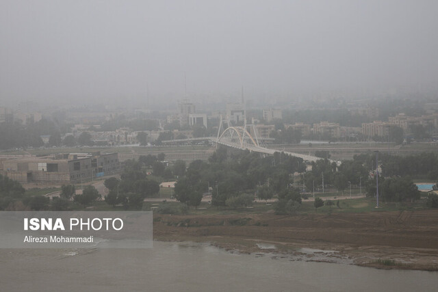 هشدار افزایش آلاینده‌های هوا در خوزستان