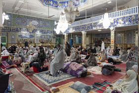 اعتکاف در مسجد جامع رجایی شهر کرج
