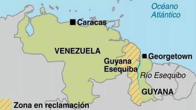با خروج شناور انگلیسی از آب‌های گویان
                                ونزوئلا بخشی از نیروهایش را عقب کشید