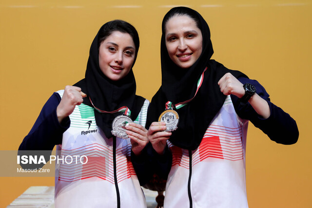 مدال نقره‌ای با عیار طلا برگ زرینی دیگر در تاریخ بدمینتون دختران ایران