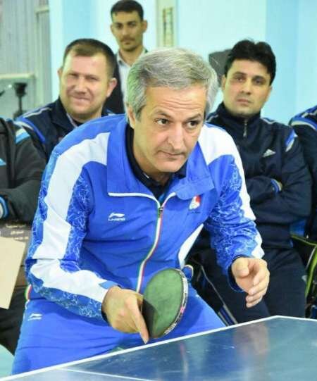 لطف‌الله نسبی: استعدادیابی در تنیس روی میز کردستان از طریق تعامل با آموزش و پرورش محقق می شود