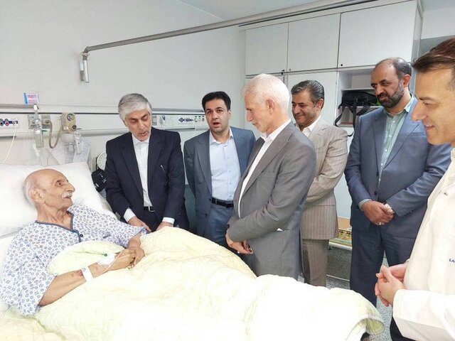 وضعیت مسعود اسکویی در بیمارستان