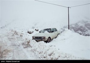 طبیعت برفی روستاهای بخش انزل ارومیه