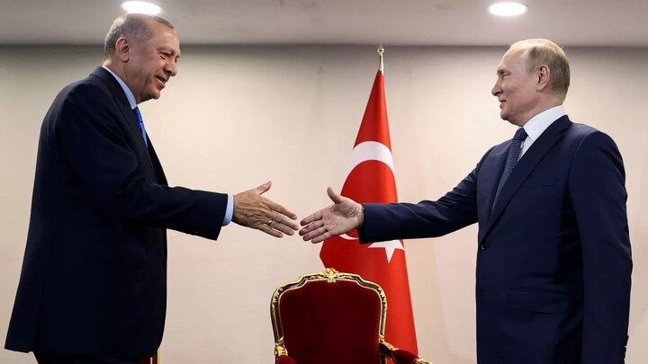اردوغان درخواست پوتین برای میزبانی از مذاکرات مسکو-کی‌یف را پذیرفت