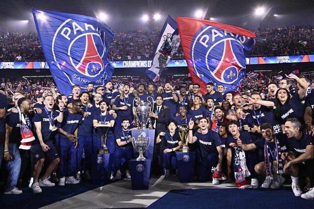 درخواست جالب رئیس PSG در جشن قهرمانی