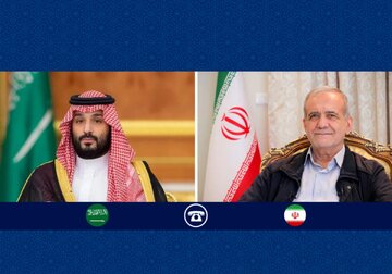 پزشکیان بابت چه موضوعی از بن سلمان تشکر کرد؟/ ولیعهد سعودی: نه‌تنها ایران و عربستان، بلکه تمامی کشورهای اسلامی از روند مثبت روابط دوجانبه سود می‌برند