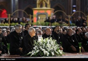 آیین خطبه خوانی شب شهادت امام رضا(ع) در حرم مطهر رضوی