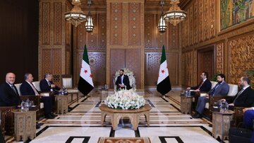 فیدان در دمشق با الجولانی دیدار کرد