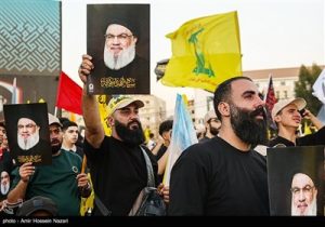 مراسم اولین سالگرد شهادت سید حسن نصرالله