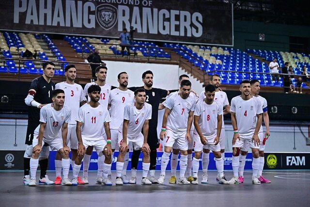 تساوی تیم ملی فوتسال مردان ایران برابر روسیه