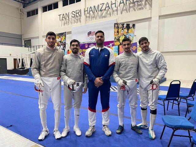 مدال برنز شمشیربازی زیر ۲۳ سال ایران در آسیا با یک پیروزی! مدال برنز شمشیربازی زیر ۲۳ سال ایران در آسیا با یک پیروزی!