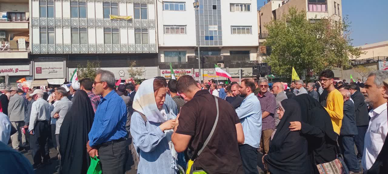 اجتماع سراسری مردم در محکومیت اغتشاشات